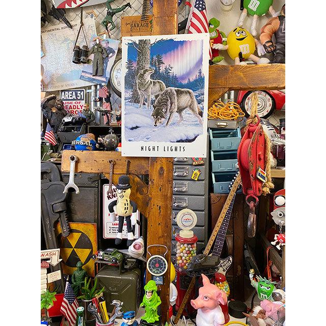 オオカミ　ブリキ看板 ■ アメリカン雑貨 アメリカ雑貨 |  | 02