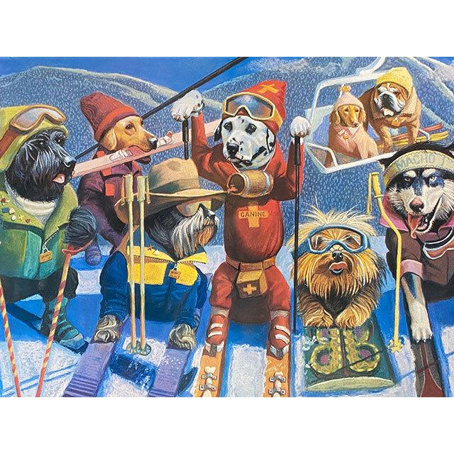 「スキードッグ　愉快な8匹の仲間たち」　ブリキ看板 ■ アメリカン雑貨 アメリカ雑貨 |  | 01