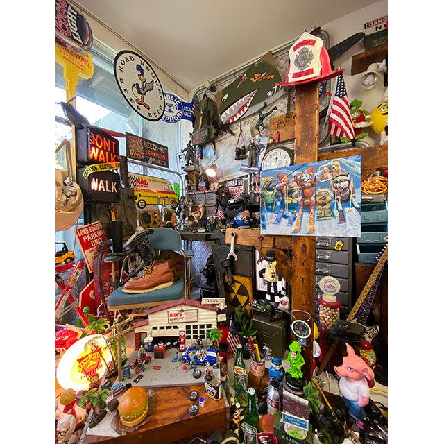 「スキードッグ　愉快な8匹の仲間たち」　ブリキ看板 ■ アメリカン雑貨 アメリカ雑貨 |  | 04