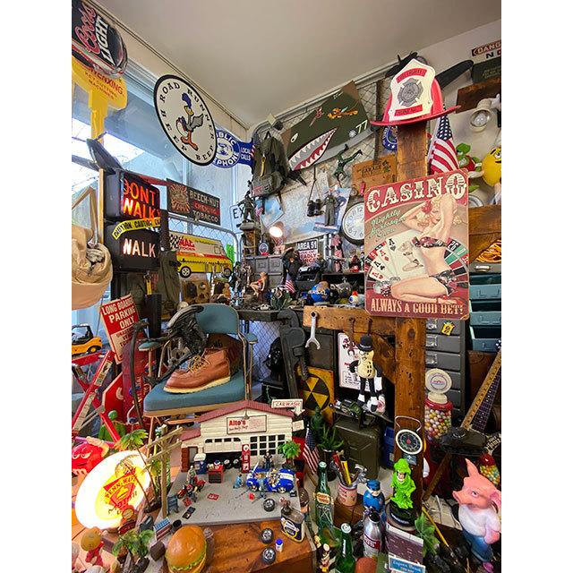 カジノ　グッドラックガール　U.S.ヘヴィースチールサイン ■ アメリカン雑貨 アメリカ雑貨 看板 |  | 05