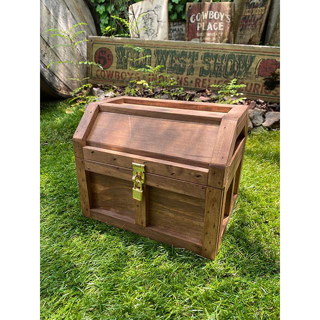 海賊宝箱 Sサイズ （ブラウン） □ アメリカン雑貨 アメリカ雑貨