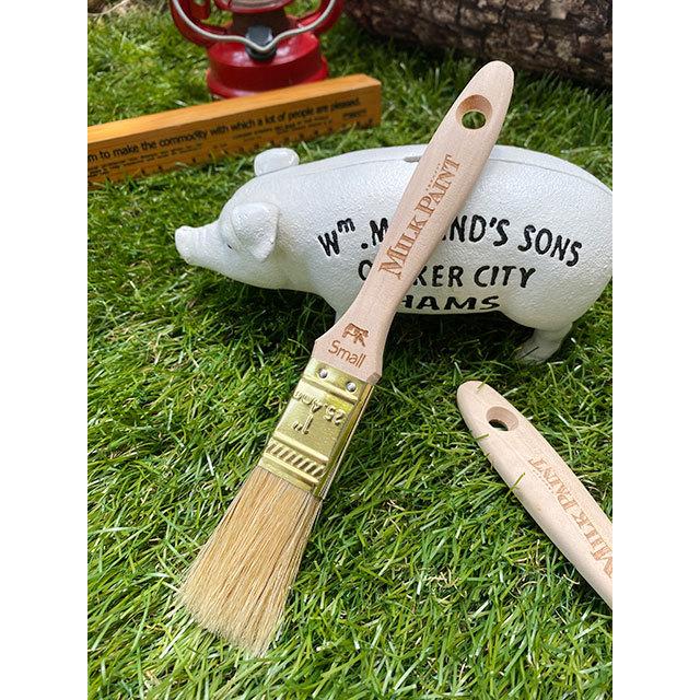 ミルクペイントブラシ　（豚毛）　汚し塗装刷毛　Sサイズ　幅25.4mm　ターナー　アイアンペイント塗装にもオススメ　■　アメリカン雑貨 | 