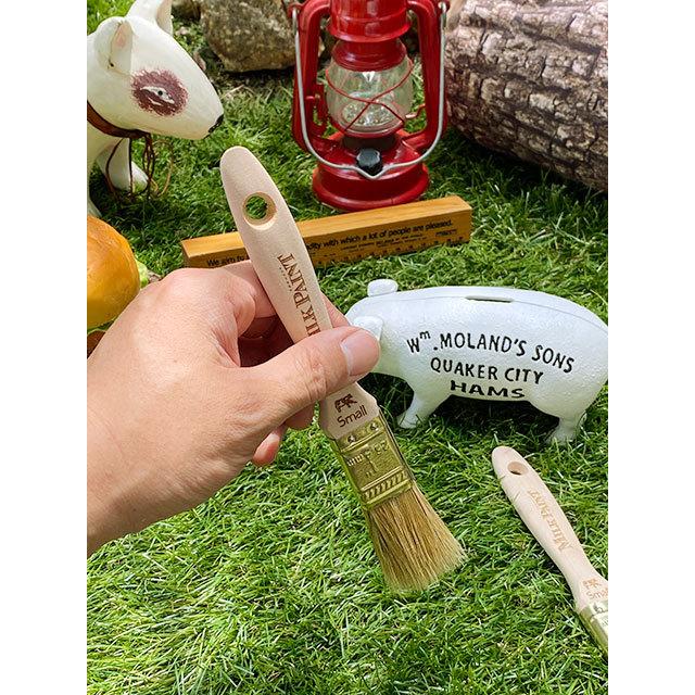 ミルクペイントブラシ　（豚毛）　汚し塗装刷毛　Sサイズ　幅25.4mm　ターナー　アイアンペイント塗装にもオススメ　■　アメリカン雑貨 |  | 03