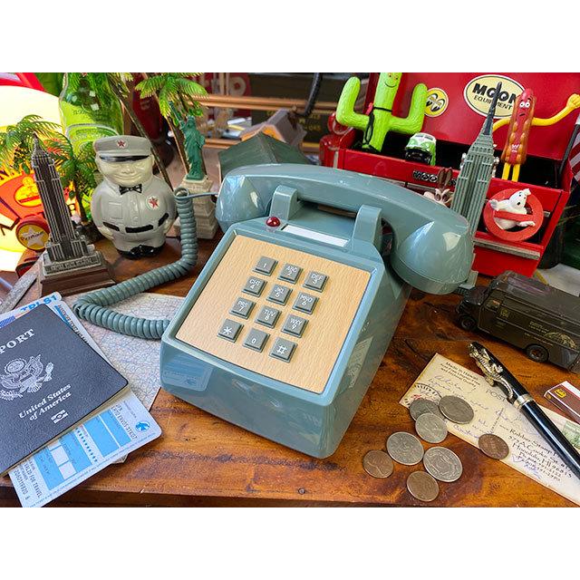モーテルフォン （レトログリーン） □ アメリカン雑貨 アメリカ雑貨