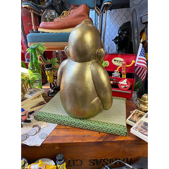 商売繁盛＆開運招福 大阪名物ビリケンさんの縁起のええ置物【●Lサイズ】+【京たたみで作った飾り台 ミニ畳Lサイズ】のセット |  | 05