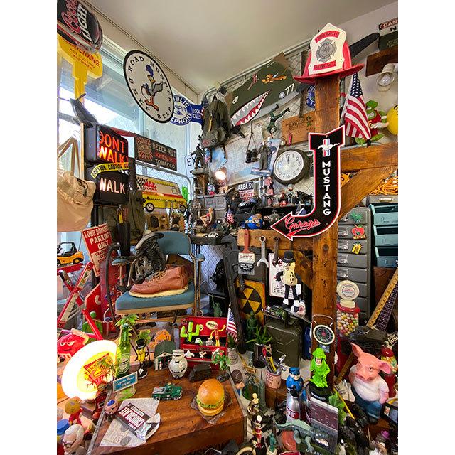 マスタング　ガレージ　ロードサイン風ブリキ看板 ■ アメリカン雑貨 アメリカ雑貨 |  | 03