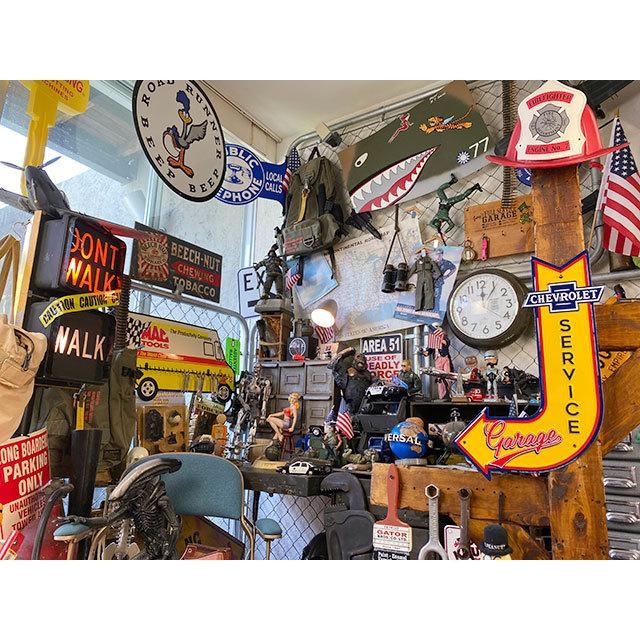 シボレー　サービスガレージ　ロードサイン風ブリキ看板 ■ アメリカン雑貨 アメリカ雑貨 |  | 02