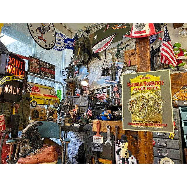 1909年インディアナモーターサイクルレース　ブリキ看板 ■ アメリカン雑貨 アメリカ雑貨 |  | 03