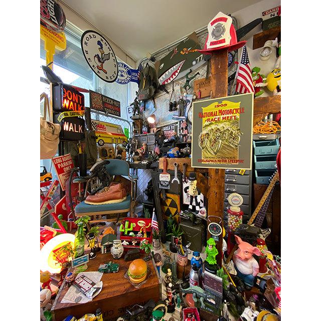 1909年インディアナモーターサイクルレース　ブリキ看板 ■ アメリカン雑貨 アメリカ雑貨 |  | 04