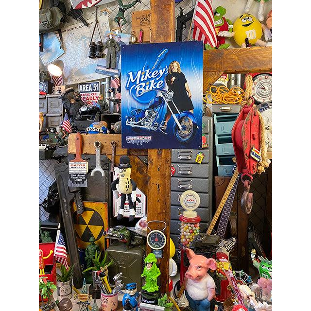 ディスカバリーチャンネル「アメリカンチョッパー」マイキーズバイク　ブリキ看板 ■ アメリカン雑貨 アメリカ雑貨 |  | 03