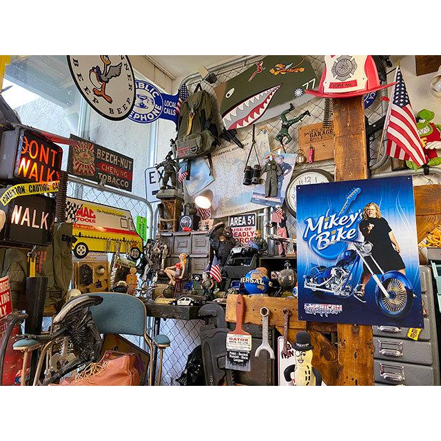 ディスカバリーチャンネル「アメリカンチョッパー」マイキーズバイク　ブリキ看板 ■ アメリカン雑貨 アメリカ雑貨 |  | 04