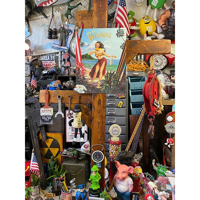 アロハ・フロム・ワイキキ　ブリキ看板 ■ アメリカン雑貨 アメリカ雑貨 |  | 02
