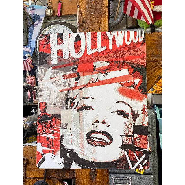 マリリン・モンロー　ブリキ看板　（ストリートアート）　■　アメリカン雑貨　アメリカ雑貨 爆買 | 