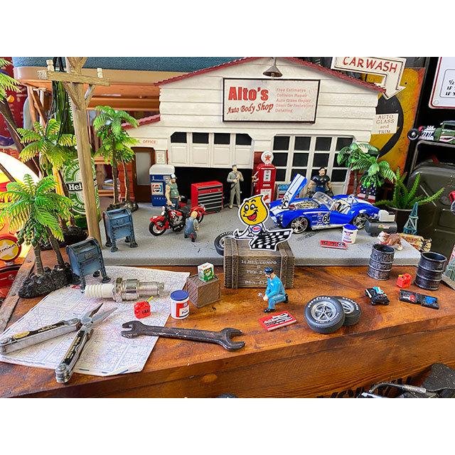 エッソボーイ　ワッペン　（チェッカーフラッグ）　■　アメリカン雑貨　アメリカ雑貨 |  | 01