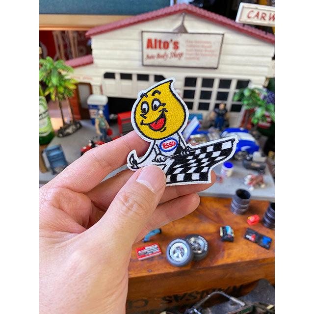 エッソボーイ　ワッペン　（チェッカーフラッグ）　■　アメリカン雑貨　アメリカ雑貨 |  | 02