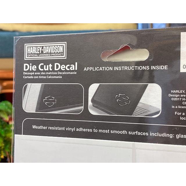 ハーレーダビッドソン　オフィシャルステッカー　ダイカットデカール　（バー＆シールド/クローム）　■　アメリカン雑貨　アメリカ雑貨 | Harley Davidson | 02