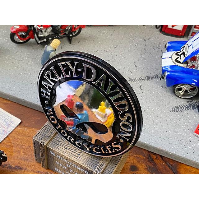 ハーレーダビッドソン　オフィシャル　エンブレムデカール　（ハーレースカル）　■　アメリカン雑貨　アメリカ雑貨 爆買 | Harley Davidson | 01