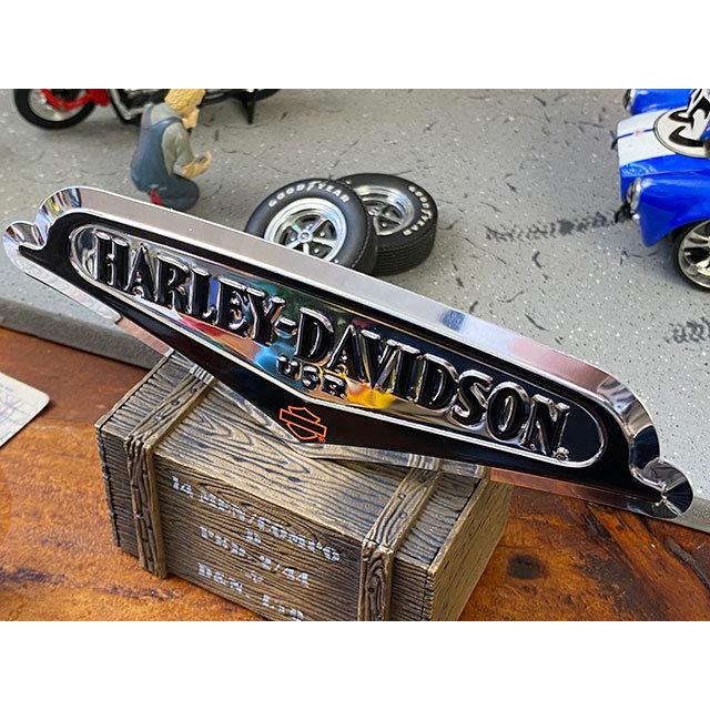 ハーレー ロゴシルエット 飾り棚 スチール製 インダストリアル Harley