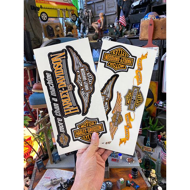 ★MADE IN USA★ハーレーダビッドソンウォレット 星条旗、ステッカー付 ☆MADE IN USA☆ハーレーダビッドソンウォレット 星条旗