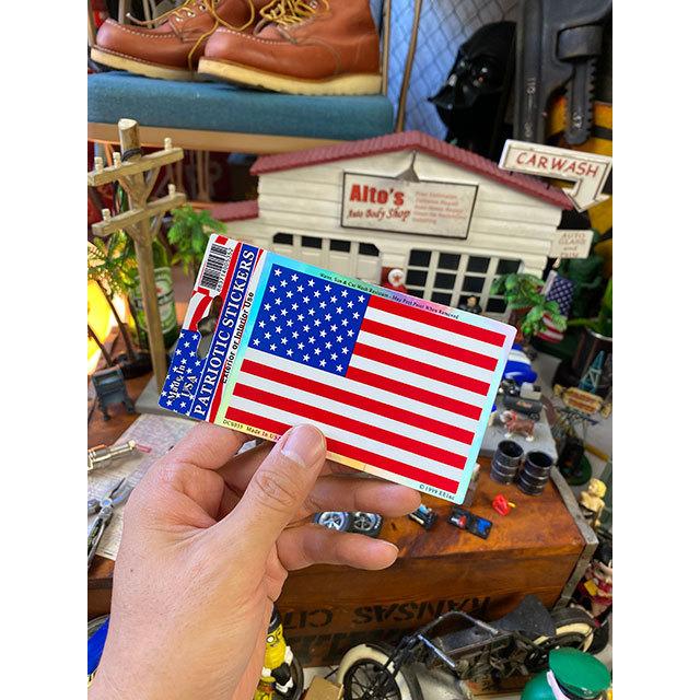 星条旗ステッカー　（ホログラム仕様）　■ アメリカン雑貨 アメリカ雑貨 |  | 02