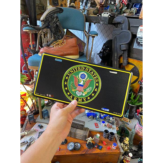 U.S.アーミー　ミリタリーライセンスプレート　（エンブレム）　■　アメリカン雑貨　アメリカ雑貨 |  | 02