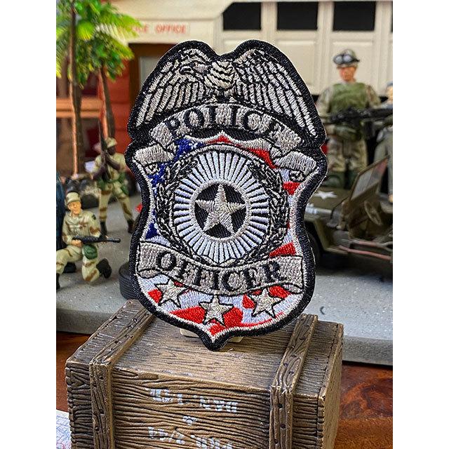 アメリカンポリス　ワッペン　（ポリスオフィサー/イーグル）　■　アメリカン雑貨　アメリカ雑貨 | 