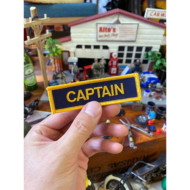キャプテン　ミリタリーワッペン　（レクタングル）　■ アメリカン雑貨 アメリカ雑貨 |  | 02