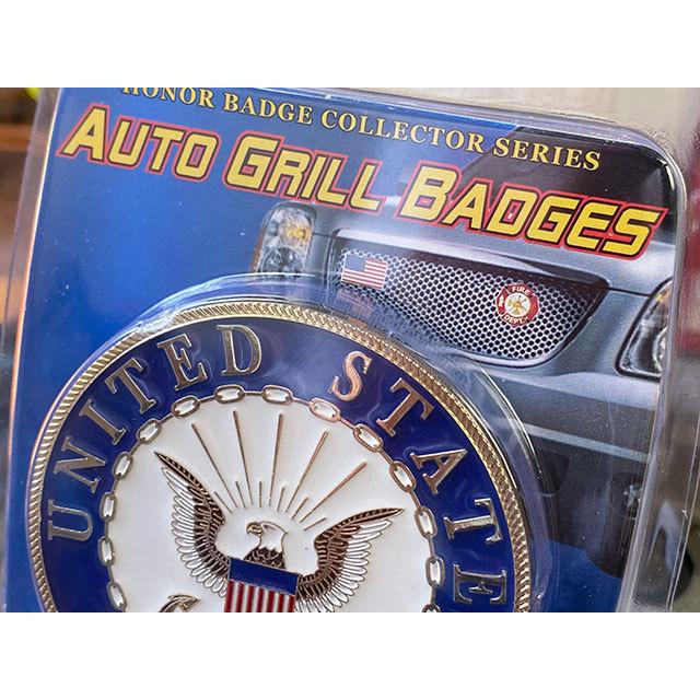 ミリタリーカーグリルバッジ　（U.S.ネイビー）　■　アメリカン雑貨　アメリカ雑貨 爆買 |  | 08