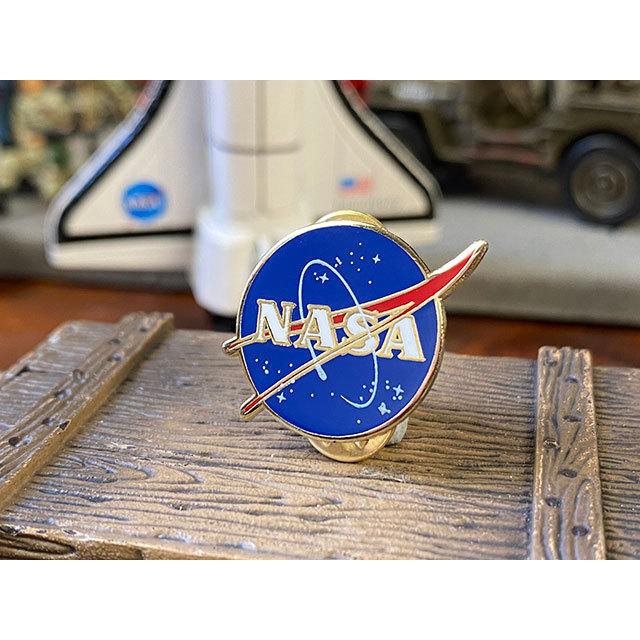 NASAピンバッジ　（ミートボールロゴ）　■ アメリカン雑貨 アメリカ雑貨 | 