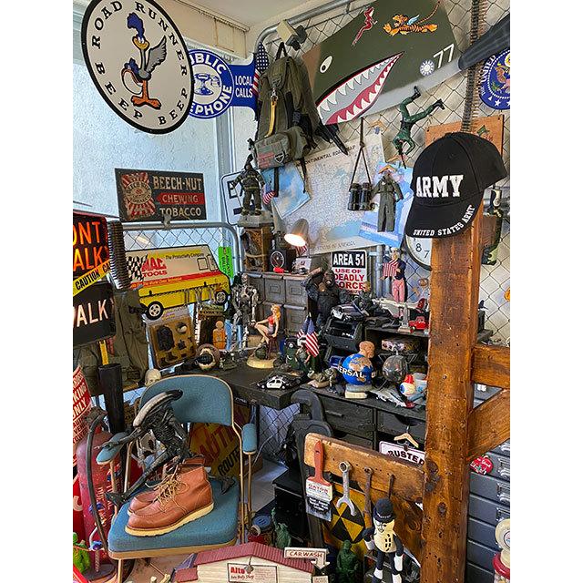 ミリタリーキャップ　（U.S.アーミー/ARMY/ブラック）　■　アメリカン雑貨　アメリカ雑貨 |  | 04