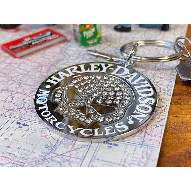 ハーレーダビッドソン　オフィシャルキーホルダー　（ウイリースカル）　■　アメリカン雑貨　アメリカ雑貨 | Harley Davidson | 01