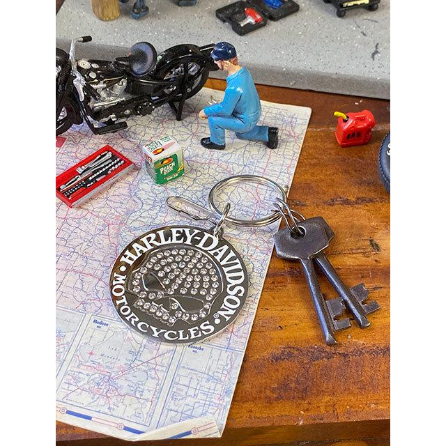 ハーレーダビッドソン　オフィシャルキーホルダー　（ウイリースカル）　■　アメリカン雑貨　アメリカ雑貨 | Harley Davidson | 03