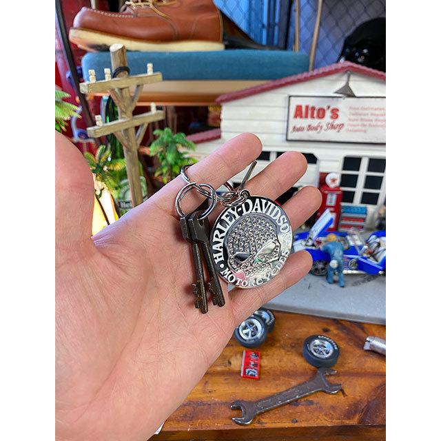ハーレーダビッドソン　オフィシャルキーホルダー　（ウイリースカル）　■　アメリカン雑貨　アメリカ雑貨 | Harley Davidson | 05