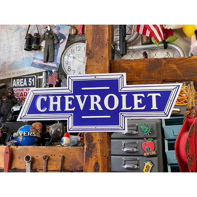 シボレー　ボウタイエンブレム　ダイカットブリキ看板 ■ アメリカン雑貨 アメリカ雑貨 | 