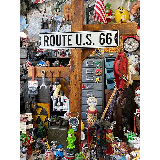 ルート66　ストリートサイン　（ROUTE U.S. 66）　■　アメリカン雑貨　アメリカ雑貨 |  | 01