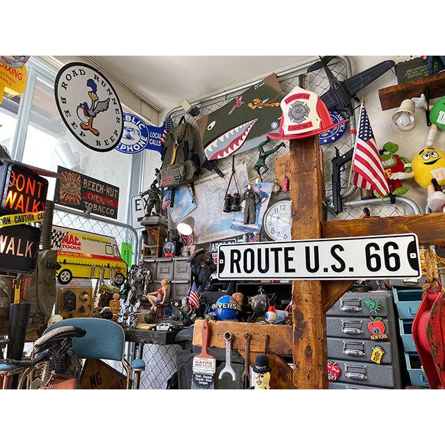 ルート66　ストリートサイン　（ROUTE U.S. 66）　■　アメリカン雑貨　アメリカ雑貨 |  | 02