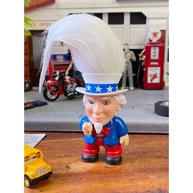 ワイルドヘアー リル・サム アンクルサム トロール人形 □ アメリカン 