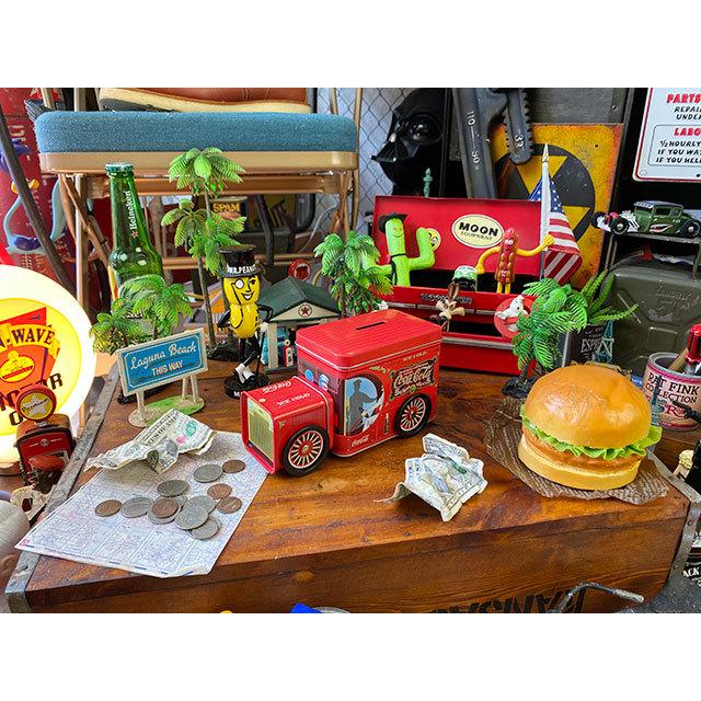 Coca Cola（コカコーラ） デリバリートラック ブリキ缶バンク