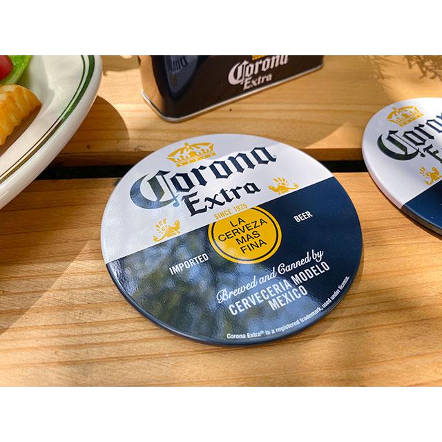 コロナビール　ティンコースター　6枚セット　（ボトルラベル）　■ アメリカン雑貨 アメリカ雑貨 |  | 01