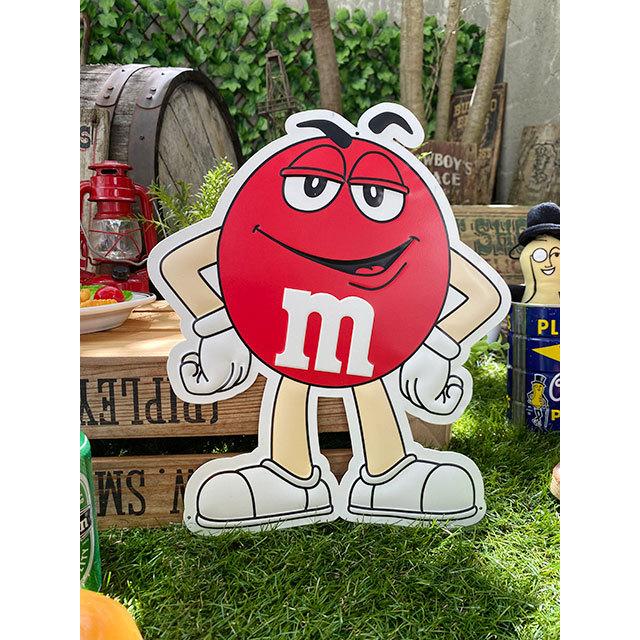 M M Sキャラクターのブリキ看板 レッド 単品 アメリカン雑貨 アメリカ雑貨 アメリカ雑貨通販キャンディタワー 通販 Yahoo ショッピング