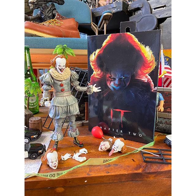 NECA　映画　IT／イット“それ”が見えたら、終わり。　ペニー・ワイズ　アルティメット7インチ・アクションフィギュア ■ アメリカン雑貨｜candytower｜13