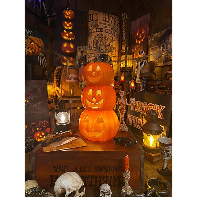 パンプキンランタン （トリプルフェイス） ハロウィン ジャック・オ