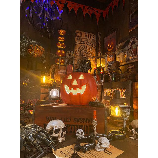 パンプキンランタン　（Lサイズ）　ハロウィン　ジャック・オ・ランタン　■　パーティー　飾り　アメリカ雑貨 |  | 07