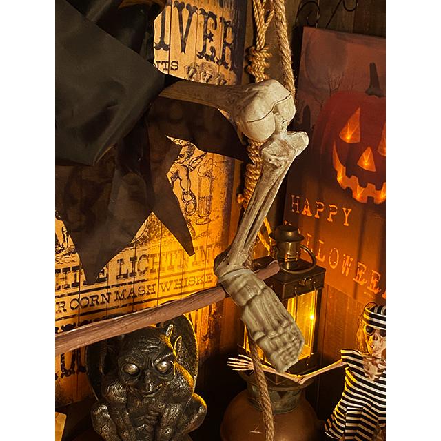 ハシゴを登るガイコツ　ハンギングディスプレイ ■ パーティー 飾り アメリカ雑貨 |  | 06