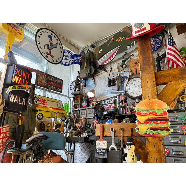 ハンバーガー　エンボスティンサイン　（ダブルデッカー）　■　アメリカン雑貨　アメリカ雑貨 |  | 03