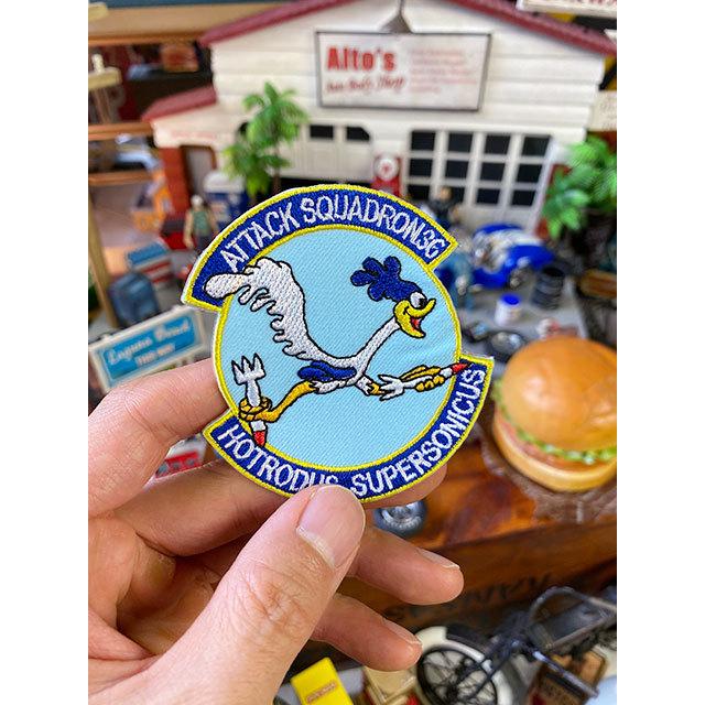 クラシック　ロードランナー　ワッペン　（ATTACK　SQUADRON36）　■　アメリカン雑貨　アメリカ雑貨 |  | 02