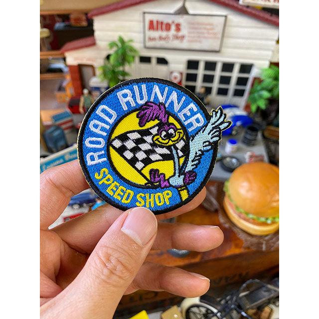 クラシック　ロードランナー　ワッペン　（SPEED　SHOP）　■　アメリカン雑貨　アメリカ雑貨 |  | 02