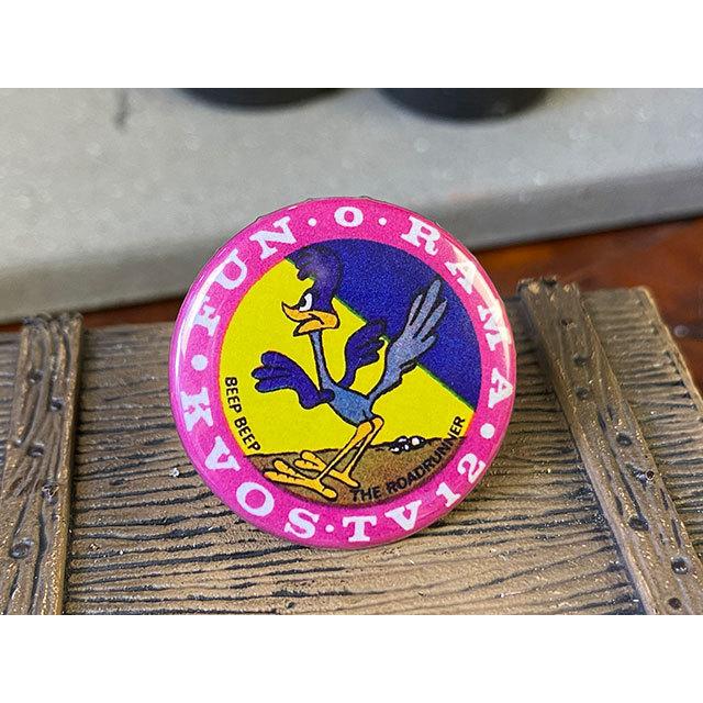 ロードランナー　カンバッジ　Sサイズ　（コミックアート）　■　アメリカン雑貨　アメリカ雑貨 | 
