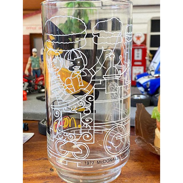 アンティーク品☆ 1977年 マクドナルド・グラス （ハンバーグラー