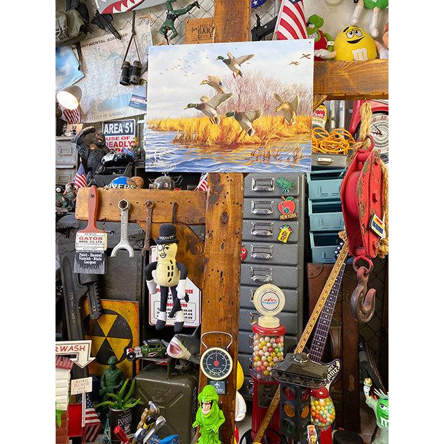 ダックスアンリミテッド　ブリキ看板　（As Good As Home）　■　アメリカン雑貨　アメリカ雑貨 |  | 02